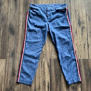 Old Navy linen/cotton ankle pants